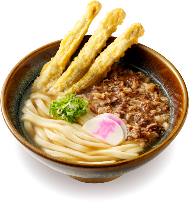 資さんうどんの肉ごぼ天うどんimage